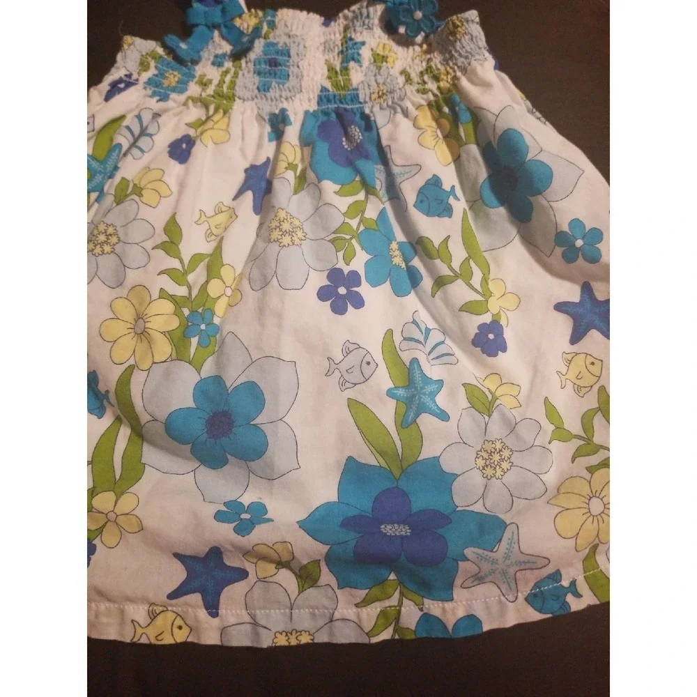 Gymboree sea splash dress 3 6‎ months